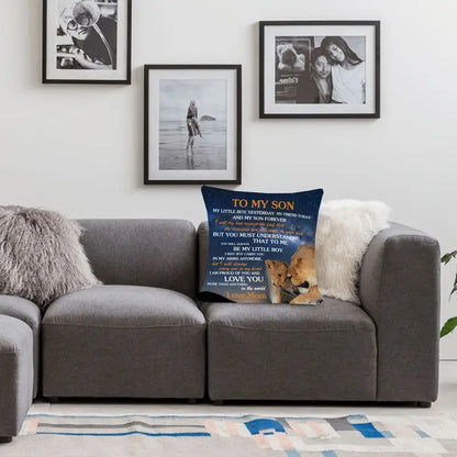 Special Gift For Your Son From Mom- Pillow (SKUP10-110)