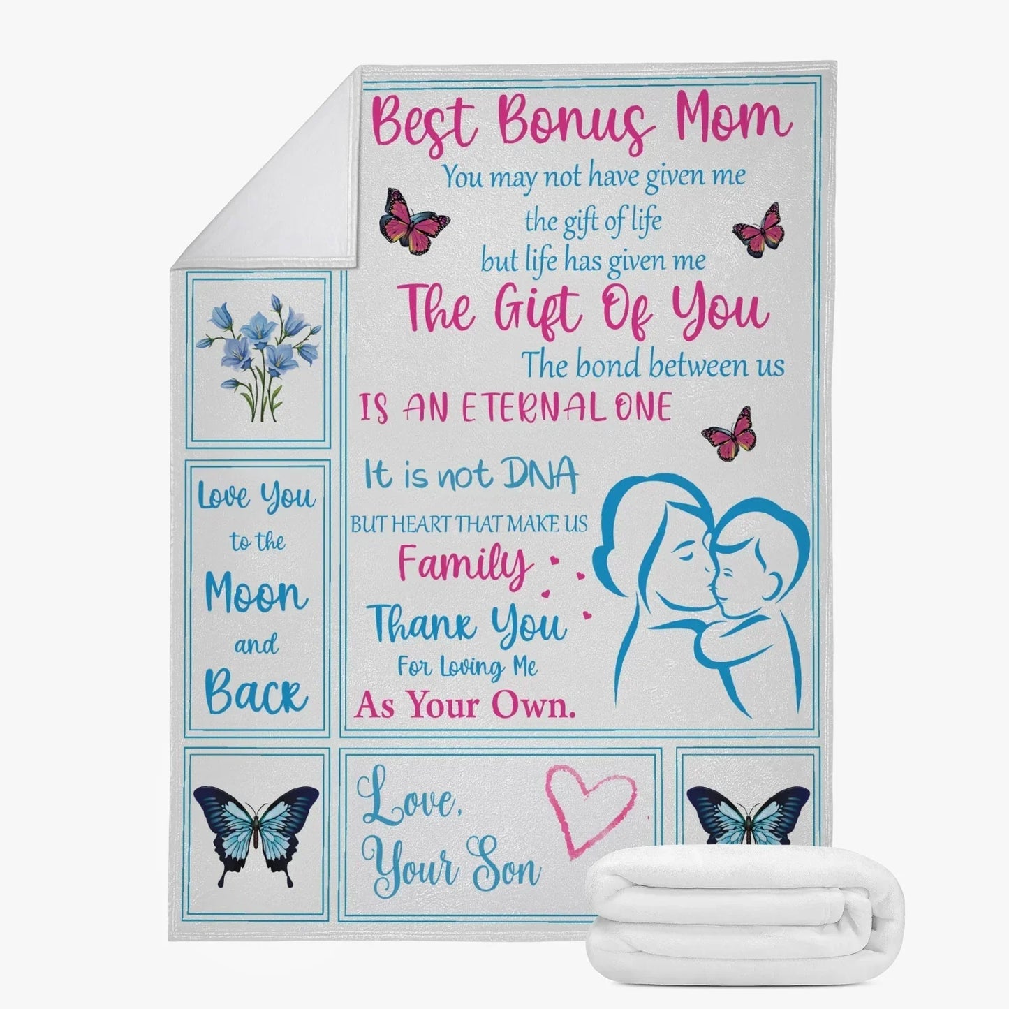 Best Bonus Mom Blanket From Son