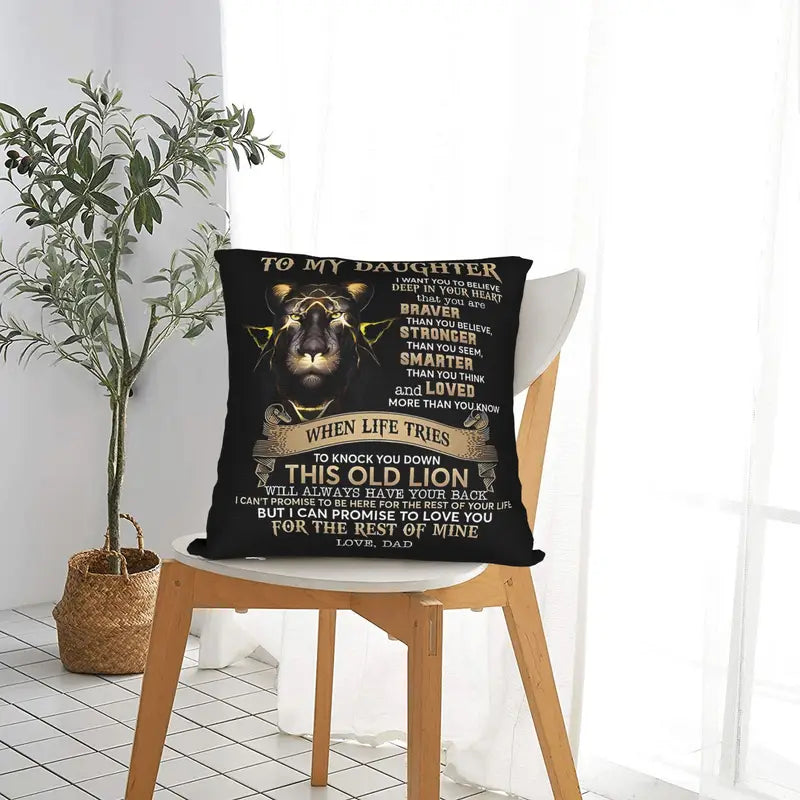 Special Gift For Your Daughter From Dad - Pillow (SKUP10-101)