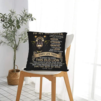 Special Gift For Your Daughter From Dad - Pillow (SKUP10-101)