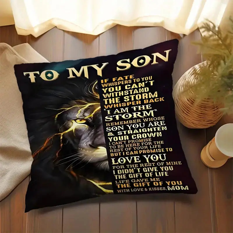 Special Gift For Your Son From Mom- Pillow (SKUP10-111)