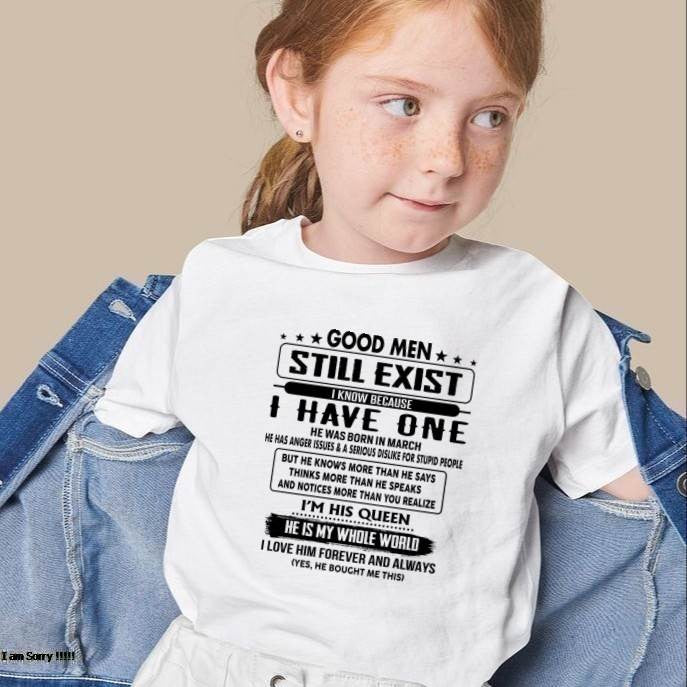 March - Good men Still Exist - gift for your girlfriend, wife from Husband - NGHL03 (SKU-GM-03)