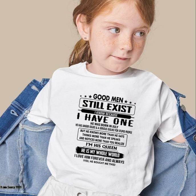 July - Good men Still Exist - gift for your girlfriend, wife from Husband - NGHL07 (SKU-GM-07)