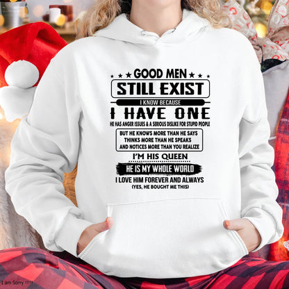 Good men Still Exist - gift for your girlfriend, wife from Husband - NGHL00 (SKU-GM-00)
