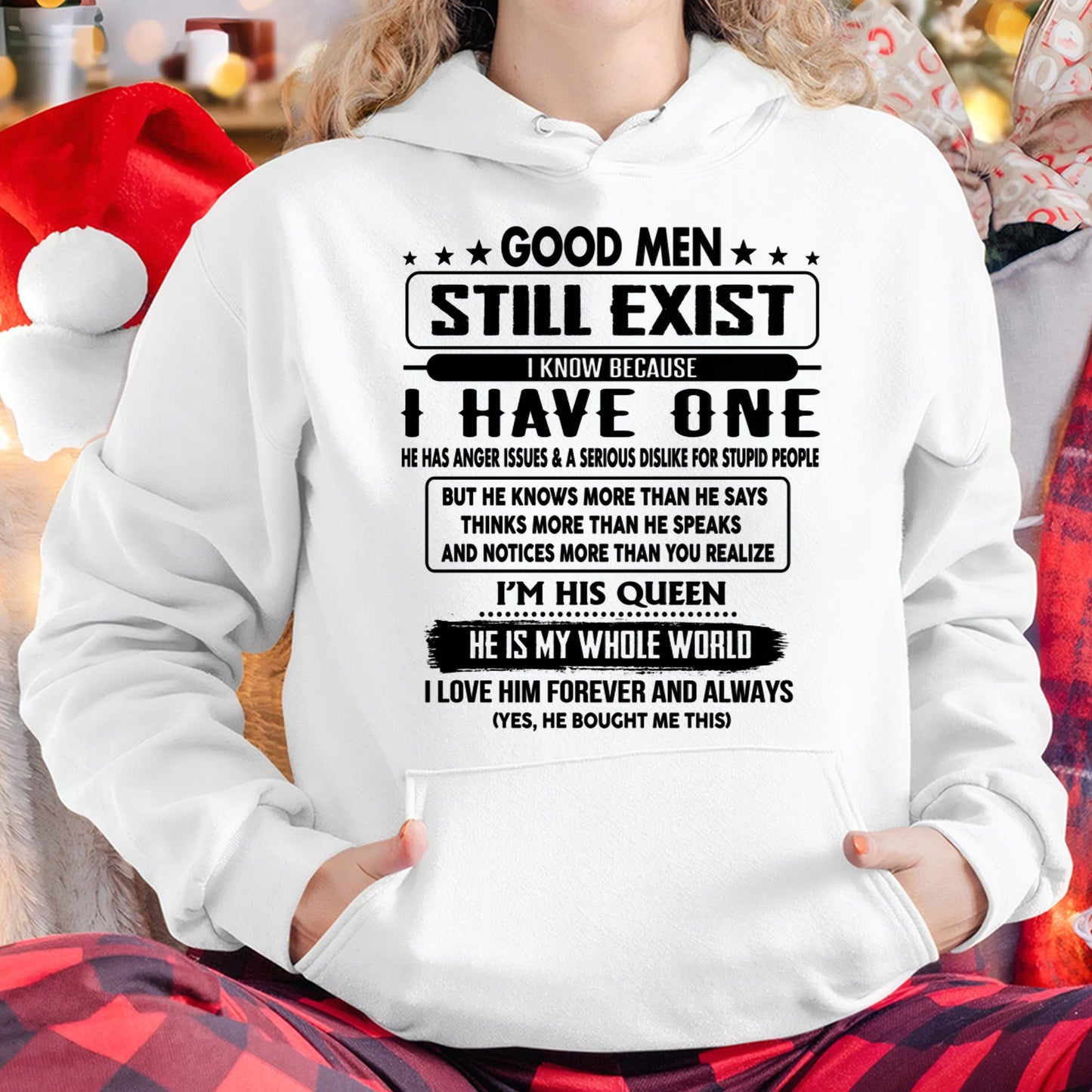 Good men Still Exist - gift for your girlfriend, wife from Husband - NGHL00 (SKU-GM-00)