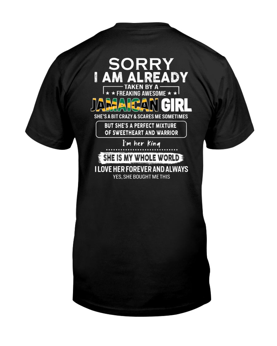Awesome Jamaican girl - Perfect gift for your boyfriend - (SKU05-97) - SUN JAMAICAN