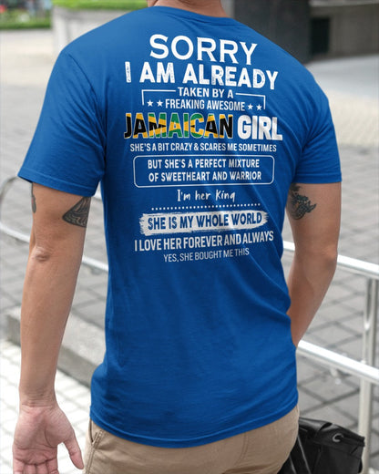 Awesome Jamaican girl - Perfect gift for your boyfriend - (SKU05-97) - SUN JAMAICAN