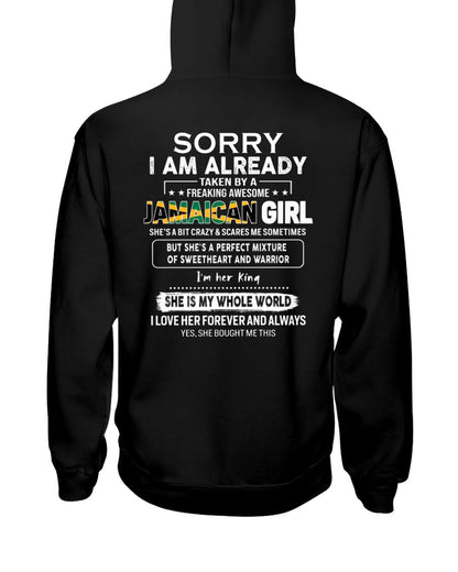 Awesome Jamaican girl - Perfect gift for your boyfriend - (SKU05-97) - SUN JAMAICAN