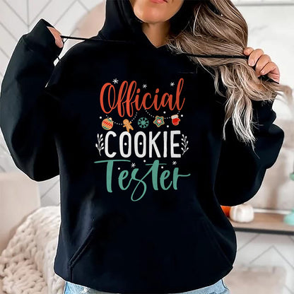 Official Cookie Tester Funny Christmas Couples Matching T-Shirt - Christmas Unisex T-Shirt/Hoodie/Sweatshirt - NGHL00