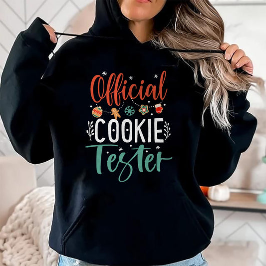 Official Cookie Tester Funny Christmas Couples Matching T-Shirt - Christmas Unisex T-Shirt/Hoodie/Sweatshirt - NGHL00