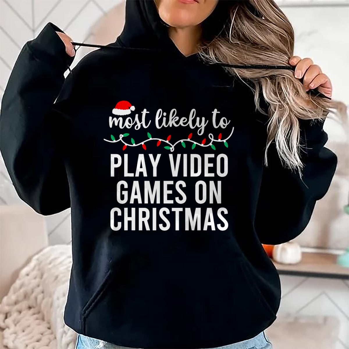 Most Likely To Christmas Matching Family Pajamas Funny T-Shirt - Christmas Unisex T-Shirt/Hoodie/Sweatshirt - NGHL00