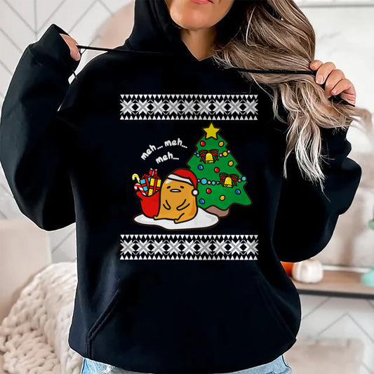 Gudetama Ugly Christmas T-Shirt - Christmas Unisex T-Shirt/Hoodie/Sweatshirt - NGHL00