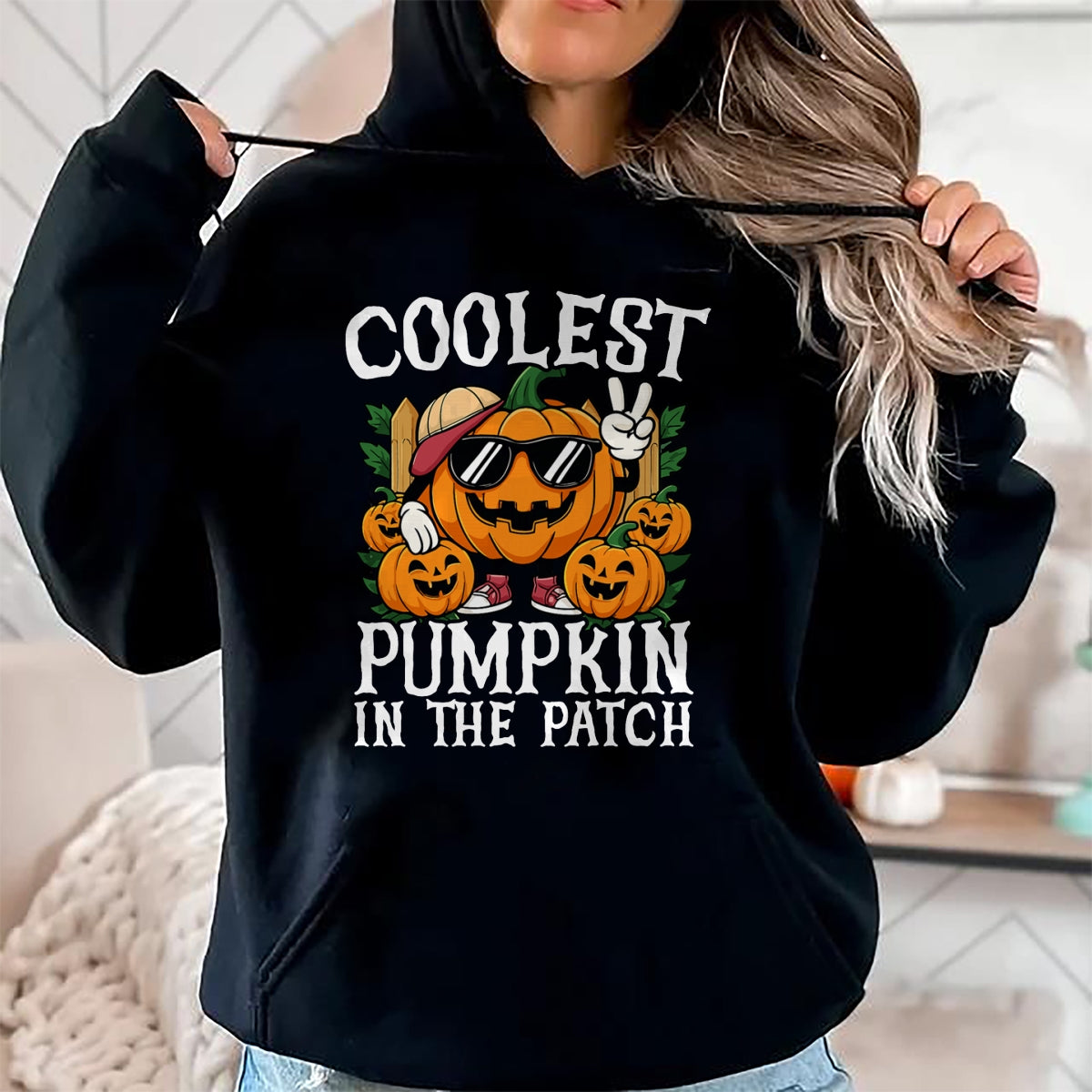 Halloween Shirt Boys Girls Kids Coolest Pumpkin In The Patch T-Shirt - Halloween Unisex T-Shirt/Hoodie - NGHL00