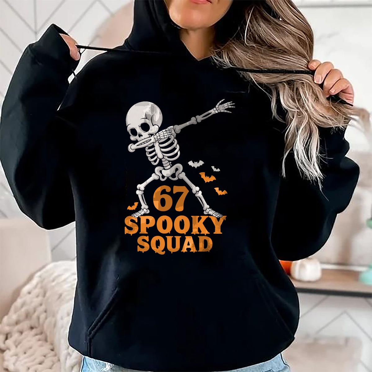 67 Meme Humor 6-7 Funny Six Seven Halloween T-Shirt - Halloween Unisex T-Shirt/Hoodie - NGHL00