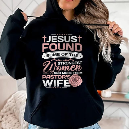 Pastor Wife Appreciation Church Christian Pastor Wife T-Shirt - Gift For Wife From Husband  Unisex T-Shirt/Hoodie - NGHL00 (SKUT-2310EMAILWIFE-18)