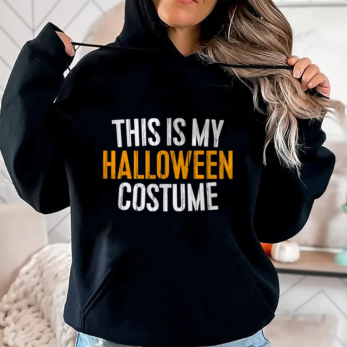 This Is My Halloween Costume Shirt Adult Men Women Kids T-Shirt - Halloween Unisex T-Shirt/Hoodie - NGHL00