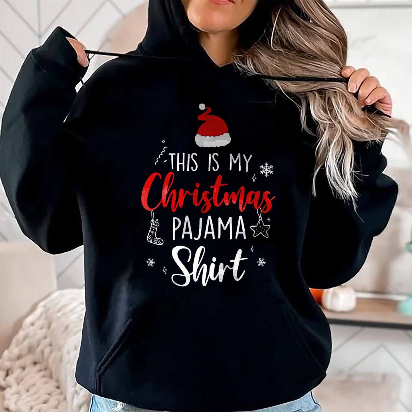Funny Christmas PJ Pajama Men Women PJS for Family T-Shirt - Christmas Unisex T-Shirt/Hoodie/Sweatshirt - NGHL00