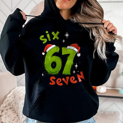 67 Meme Six Seven for Kids Women Men Boys Girls Christmas T-Shirt - Christmas Unisex T-Shirt/Hoodie/Sweatshirt - NGHL00