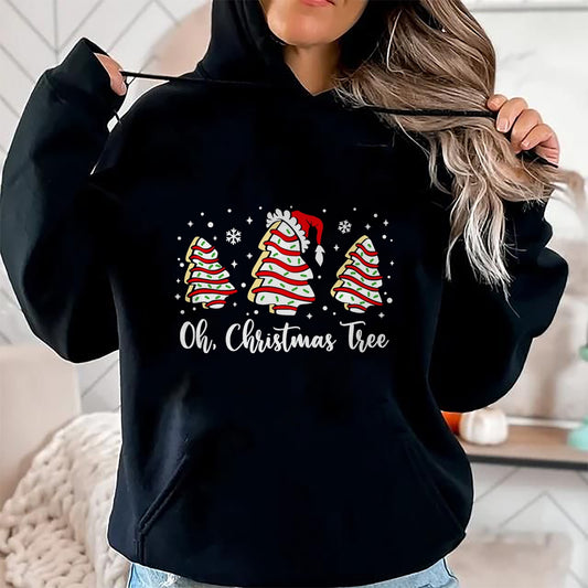 Groovy Oh Christmas Tree Cakes Debbie Becky Jen Cake Lovers T-Shirt - Christmas Unisex T-Shirt/Hoodie/Sweatshirt - NGHL00