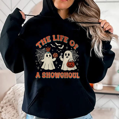 The Life of a Showghoul Funny Halloween Ghost Girl T-Shirt - Halloween Unisex T-Shirt/Hoodie - NGHL00
