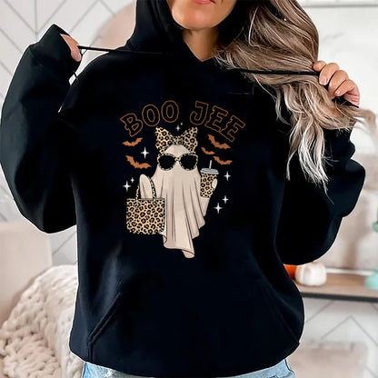 Boo JEE Boujee Pink Ghost Halloween October Vibes T-Shirt - Halloween Unisex T-Shirt/Hoodie - NGHL00 (Copy) (Copy) (Copy)