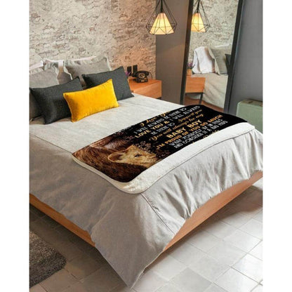 Special Gift for Your Son- From Dad Blanket (SKU-CHAU-B29)