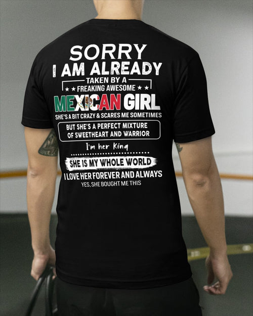 Awesome Mexican girl - Perfect gift for your boyfriend - (SKU05-97) - SUN MEXICAN