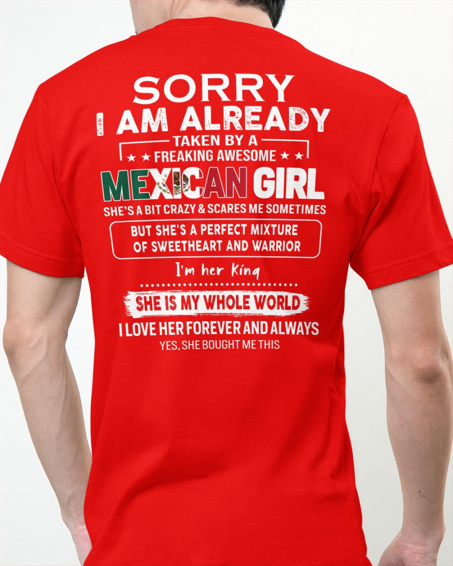 Awesome Mexican girl - Perfect gift for your boyfriend - (SKU05-97) - SUN MEXICAN