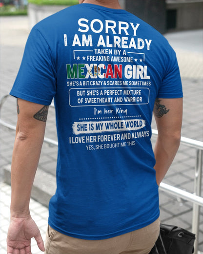 Awesome Mexican girl - Perfect gift for your boyfriend - (SKU05-97) - SUN MEXICAN