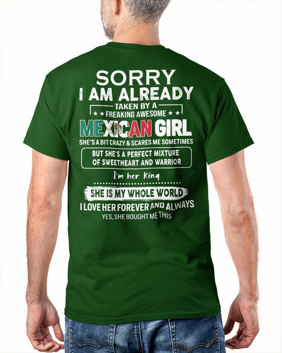 Awesome Mexican girl - Perfect gift for your boyfriend - (SKU05-97) - SUN MEXICAN