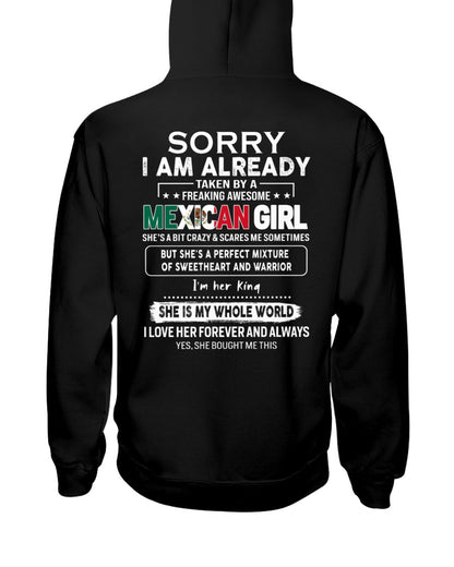 Awesome Mexican girl - Perfect gift for your boyfriend - (SKU05-97) - SUN MEXICAN