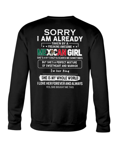 Awesome Mexican girl - Perfect gift for your boyfriend - (SKU05-97) - SUN MEXICAN