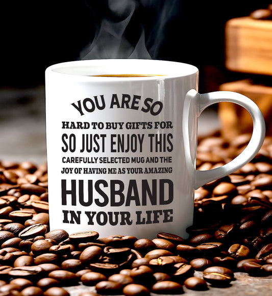 FUNNY MUG FOR YOUR WIFE - PERFECT GIFT FOR VALENTINE'S DAY - GIFT FROM HUSBAND NGHL00 (SKU12-327)