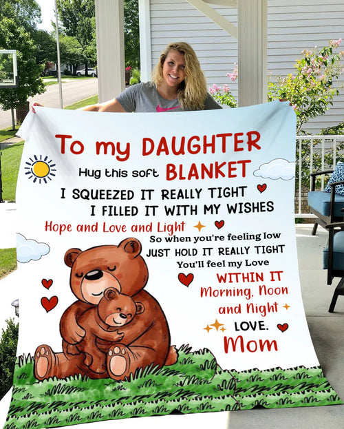 Special Gift For Your Daughter Blanket - From Mom