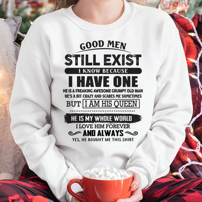 Good Men Still Exist - Perfect Gift For Your Girlfriend, Wife From Boyfriend, Husband - NGHL00 (SKU26T-0192-00)