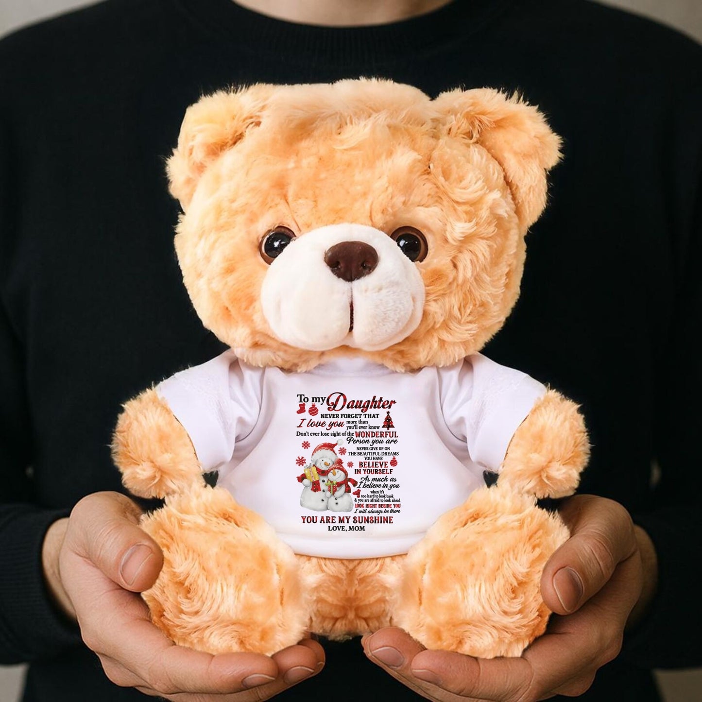 Gift for Daughter From Mom - Teddy Bear