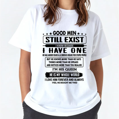 Good men Still Exist - gift for your girlfriend, wife from Husband - NGHL00 (SKU-GM-00)