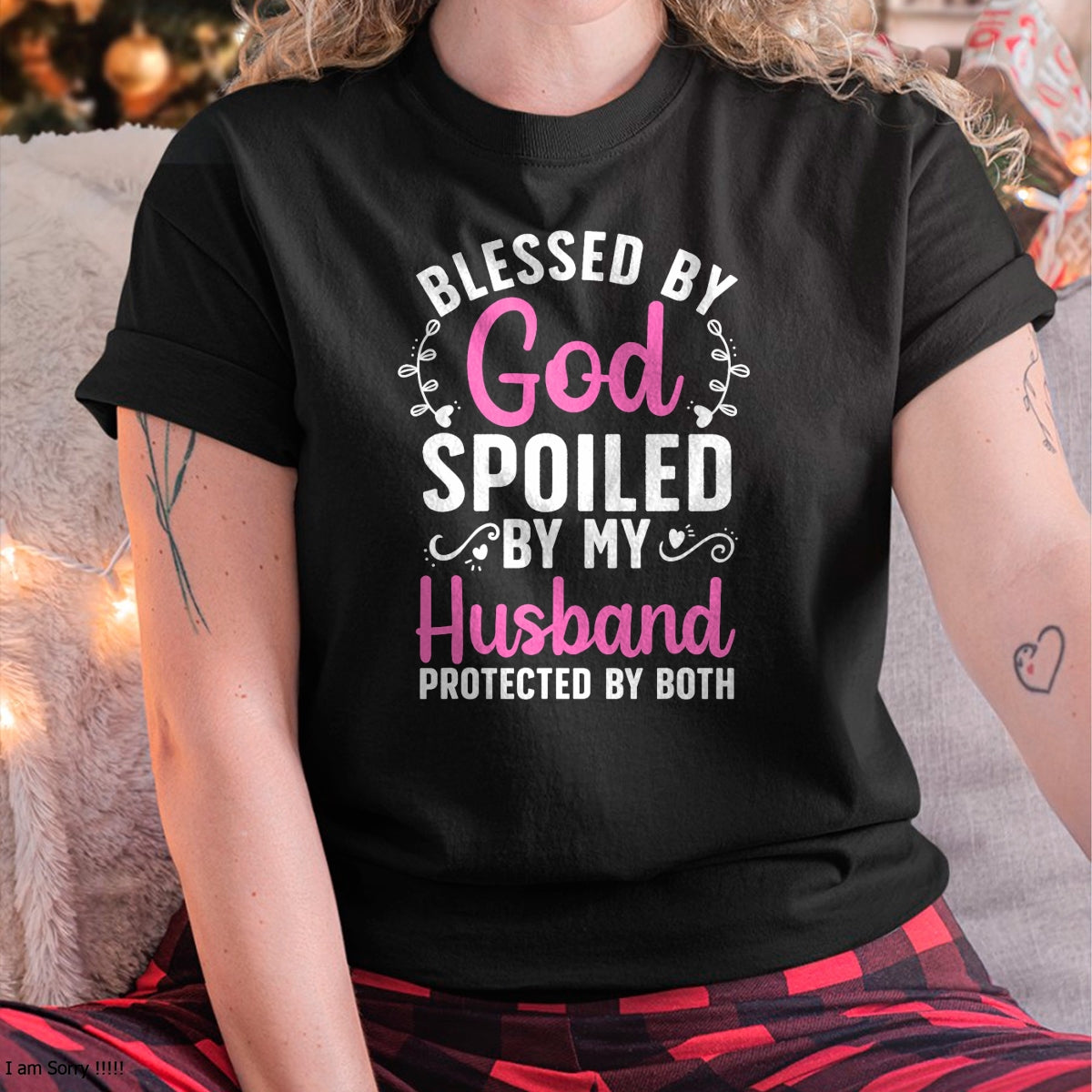 Funny Spoiled Wife Art For Women Girls Husband Spoiled Wife T-Shirt - Gift For Wife From Husband  Unisex T-Shirt/Hoodie - NGHL00 (SKUT-2310EMAILWIFE-07)