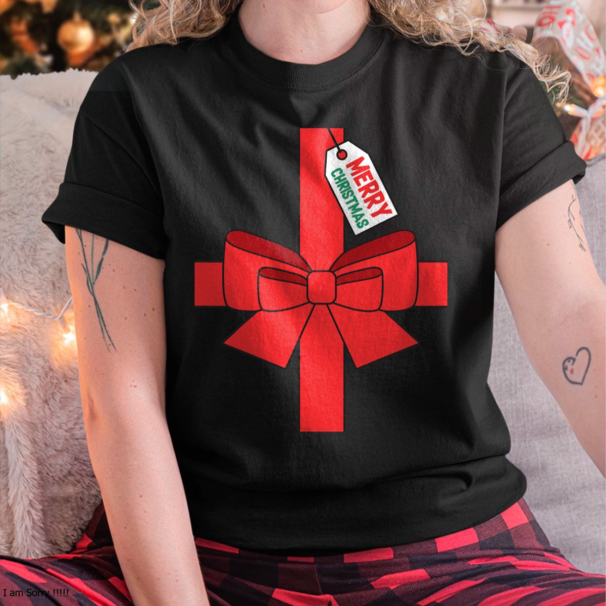 Funny DIY Christmas Present Costume T-Shirt - Christmas Unisex T-Shirt/Hoodie/Sweatshirt - NGHL00