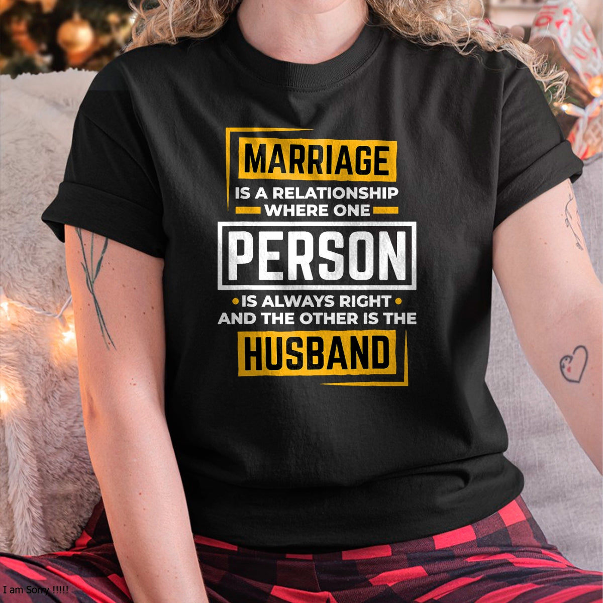 Funny Husband Wife Marriage is A Relationship for Men Women T-Shirt - Gift For Wife From Husband  Unisex T-Shirt/Hoodie - NGHL00 (SKUT-2310EMAILWIFE-04)