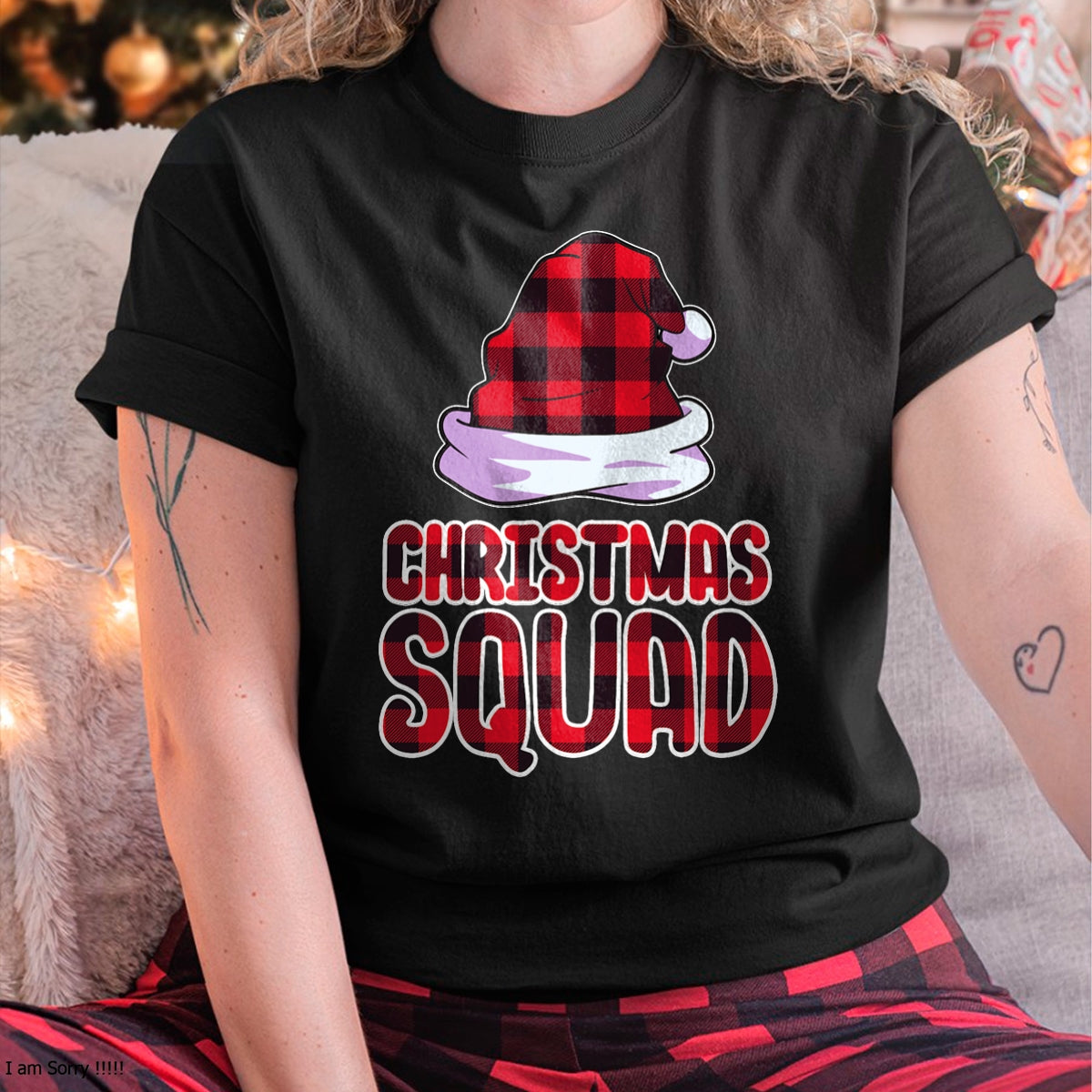 Christmas Squad Family Group Matching Christmas Party Pajama T-Shirt - Christmas Unisex T-Shirt/Hoodie/Sweatshirt - NGHL00