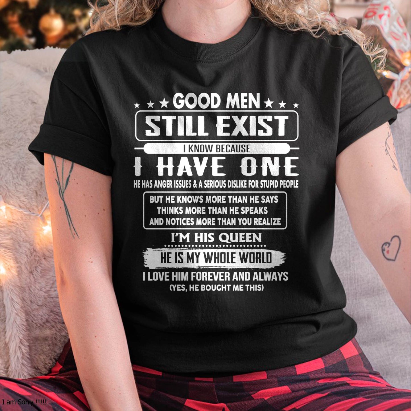 Good men Still Exist - gift for your girlfriend, wife from Husband - NGHL00 (SKU2602-42-00)