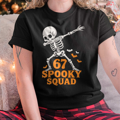 67 Meme Humor 6-7 Funny Six Seven Halloween T-Shirt - Halloween Unisex T-Shirt/Hoodie - NGHL00