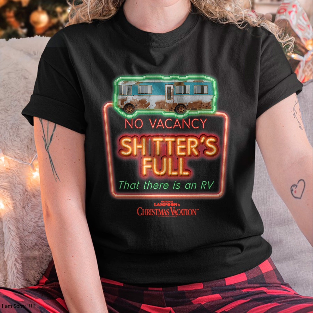 Christmas Vacation No Vacancy Shtter's Full Christmas T-Shirt - Christmas Unisex T-Shirt/Hoodie/Sweatshirt - NGHL00