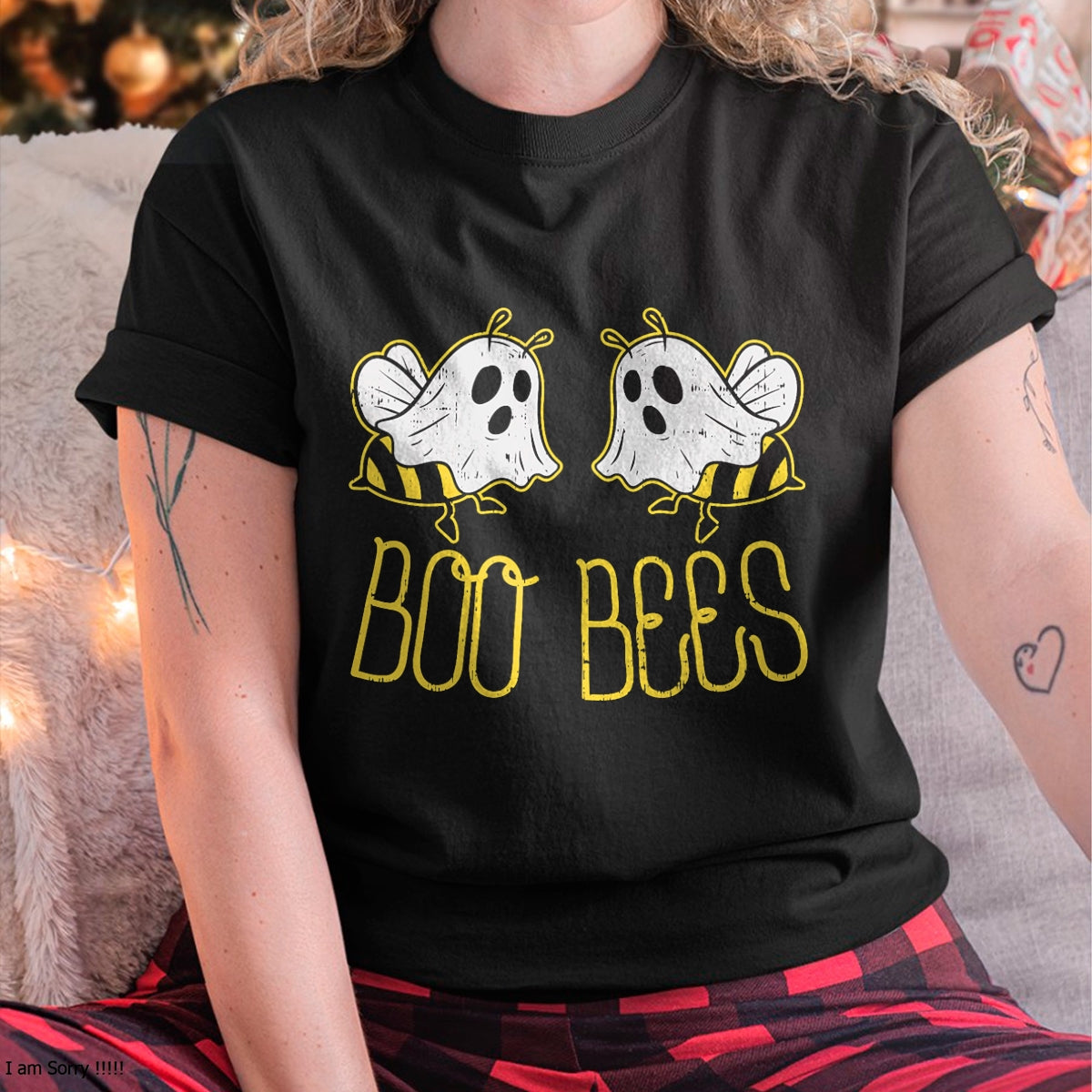 Boo Bees Funny Couples Halloween Costume For Adult Her Women T-Shirt - Halloween Unisex T-Shirt/Hoodie - NGHL00 (Copy) (Copy)