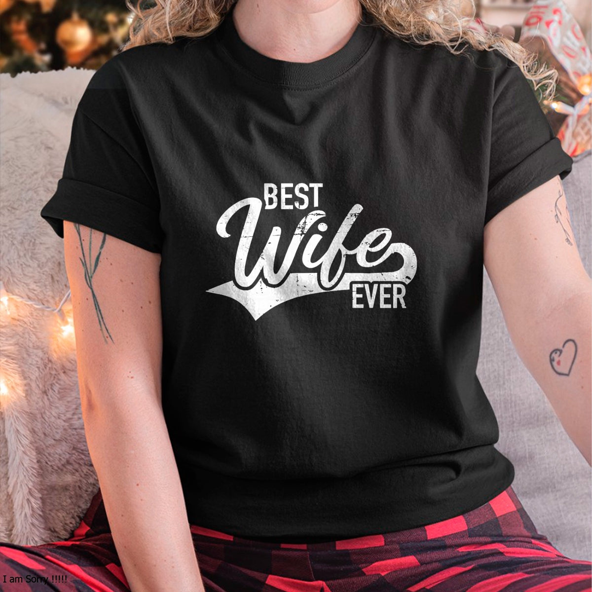 Best wife ever T-Shirt- Gift For Wife From Husband  Unisex T-Shirt/Hoodie - NGHL00 (SKUT-2310EMAILWIFE-01)
