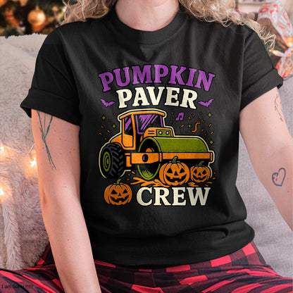 Pumpkin Paver Crew Halloween Costume for Boys T-Shirt - Halloween Unisex T-Shirt/Hoodie - NGHL00