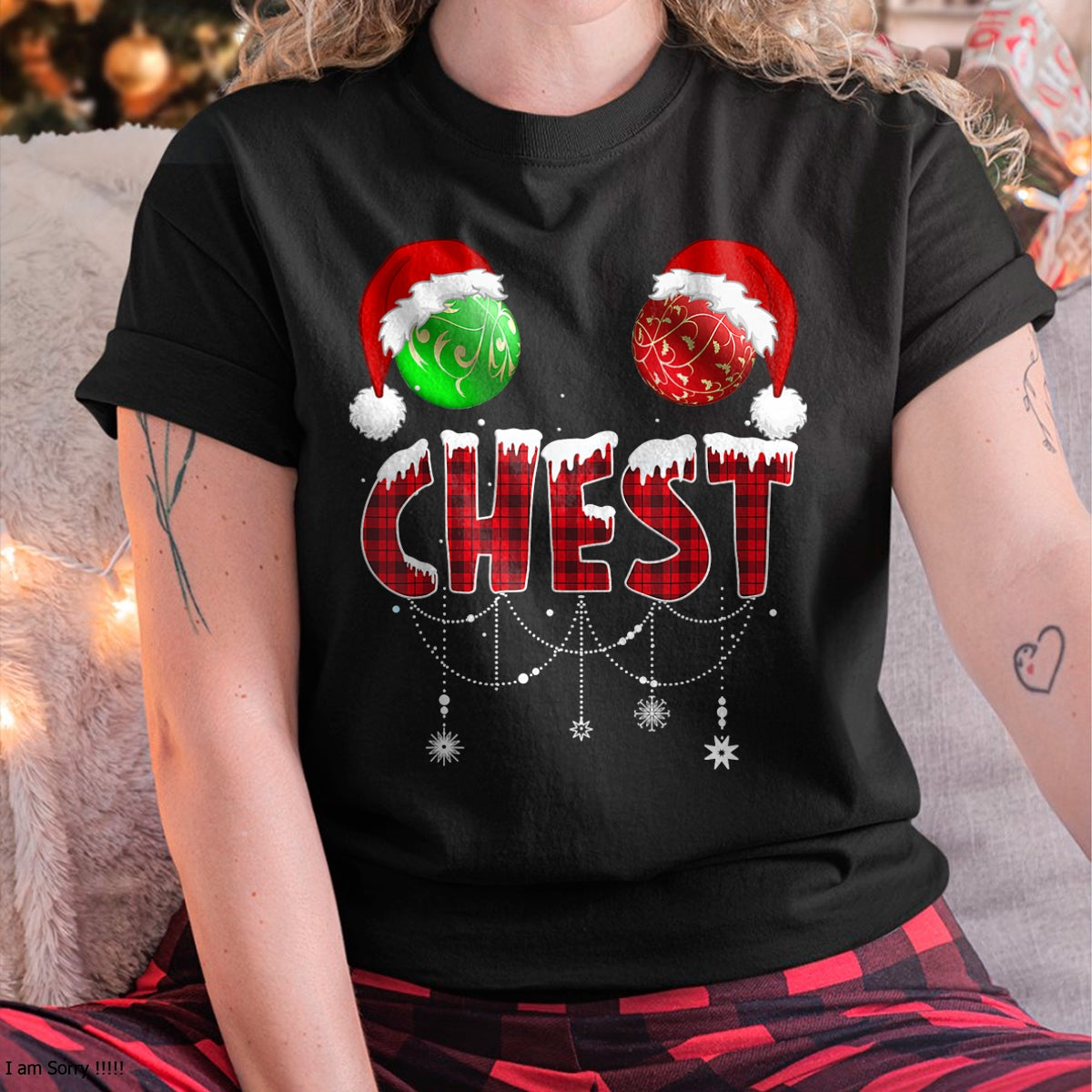 Chest Nuts Christmas Shirt Funny Matching Couple Chestnuts T-Shirt - Christmas Unisex T-Shirt/Hoodie/Sweatshirt - NGHL00
