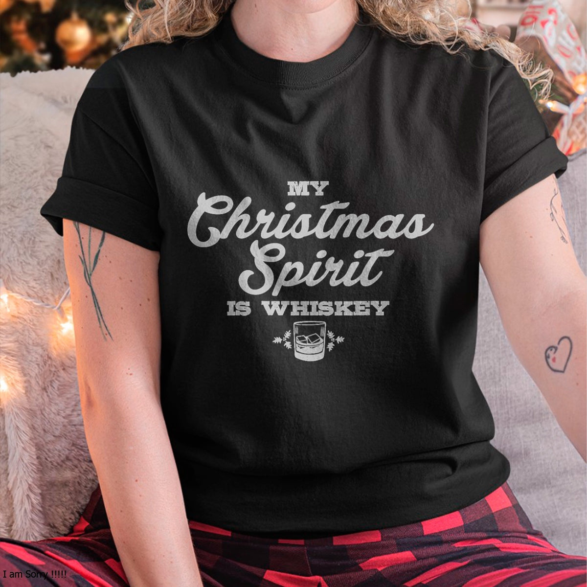 Funny Christmas Drinking Shirt Whiskey Liquor Drinker Saying T-Shirt - Christmas Unisex T-Shirt/Hoodie/Sweatshirt - NGHL00