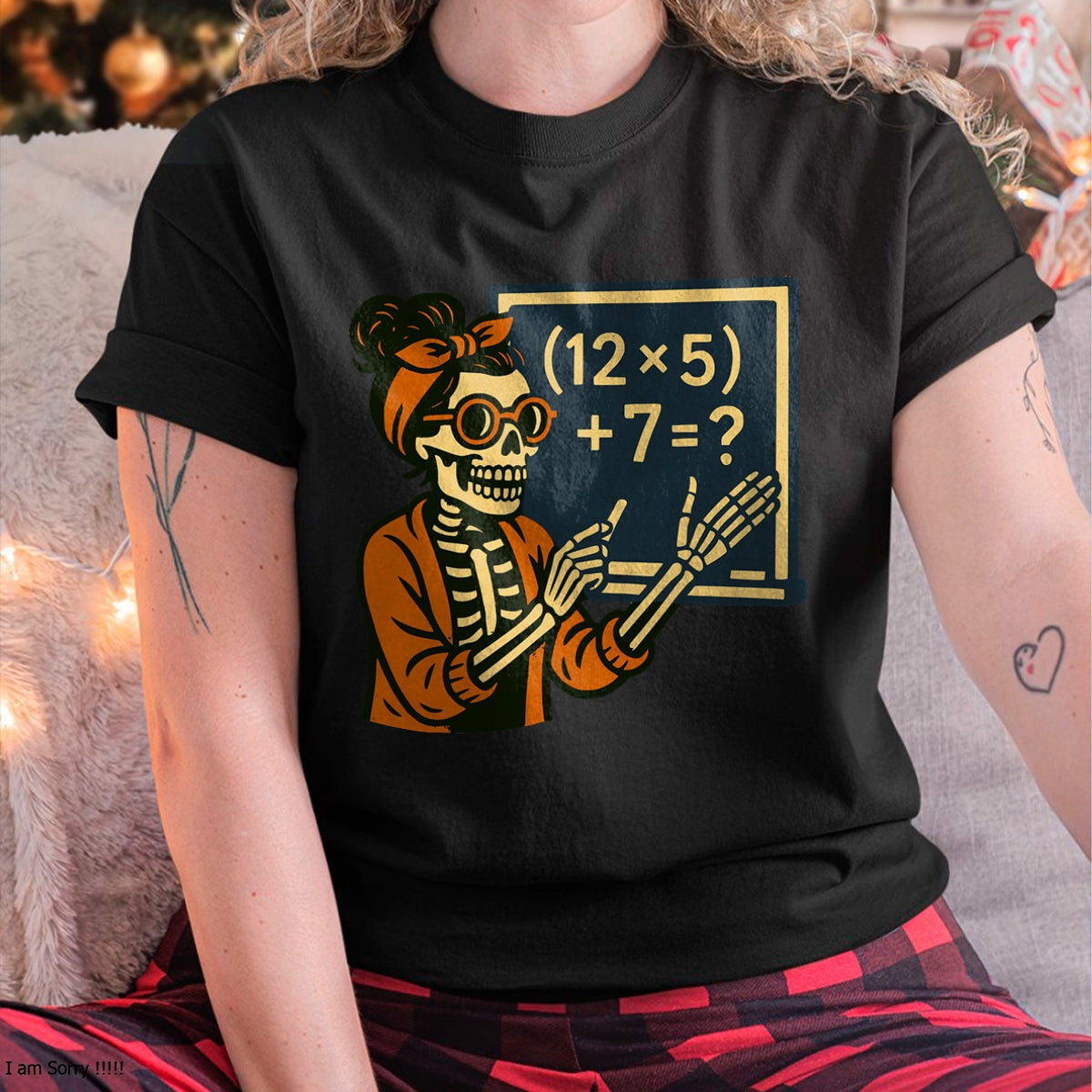 67 Teacher Halloween Skeleton Six Seven Meme Brainrot Math T-Shirt - Halloween Unisex T-Shirt/Hoodie - NGHL00